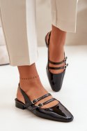 Baleriny Model Bialettia YK-05 Black - Step in style Step in style Baleriny Model Bialettia YK-05 Black - Step in style Step in style