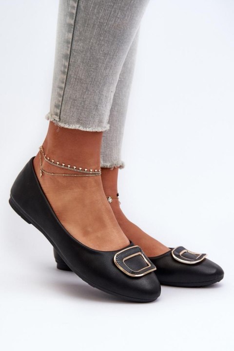 Baleriny Model Enicoria 9988-72 Black - Step in style Step in style Baleriny Model Enicoria 9988-72 Black - Step in style Step in style