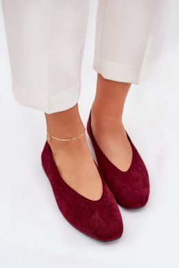 Baleriny Model Osallin QQ-202 Bordo - Step in style Step in style