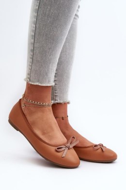 Baleriny Model Sandelal 9988-57 Camel - Step in style Step in style