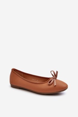 Baleriny Model Sandelal 9988-57 Camel - Step in style Step in style
