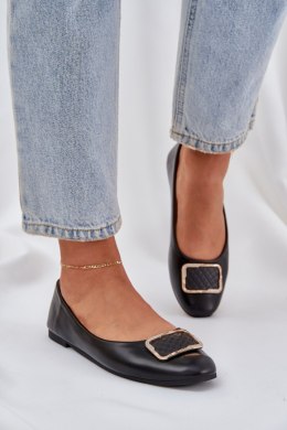 Baleriny Model Tulnelia ZA62P Black - Step in style Step in style