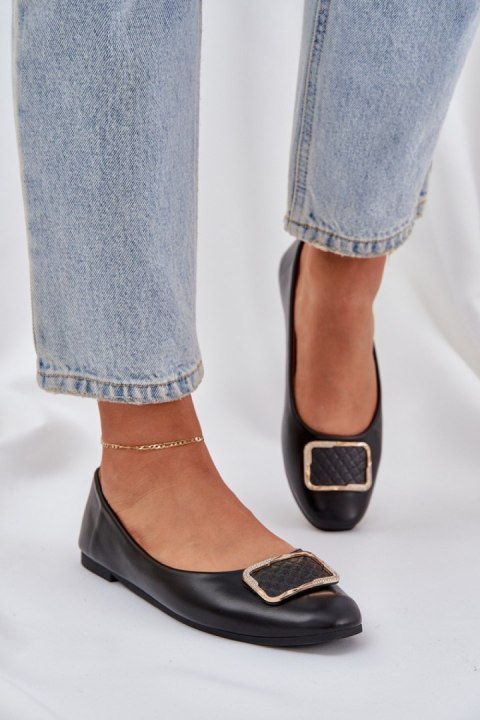 Baleriny Model Tulnelia ZA62P Black - Step in style Step in style Baleriny Model Tulnelia ZA62P Black - Step in style Step in style