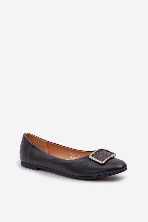 Baleriny Model Tulnelia ZA62P Black - Step in style Step in style Baleriny Model Tulnelia ZA62P Black - Step in style Step in style