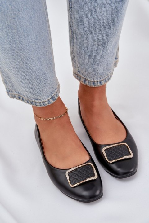 Baleriny Model Tulnelia ZA62P Black - Step in style Step in style Baleriny Model Tulnelia ZA62P Black - Step in style Step in style