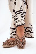 Baleriny Model Zazoo Panterka 10179 Brown - Step in style Step in style Baleriny Model Zazoo Panterka 10179 Brown - Step in style Step in style
