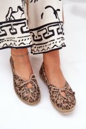Baleriny Model Zazoo Panterka 10179 Brown - Step in style Step in style Baleriny Model Zazoo Panterka 10179 Brown - Step in style Step in style
