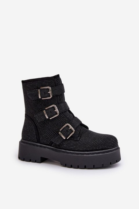 Botki Model Ciascia HB-277 Black - Step in style Step in style Botki Model Ciascia HB-277 Black - Step in style Step in style