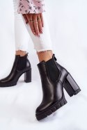 Botki Model Eldey 2247-S Black - Step in style Step in style Botki Model Eldey 2247-S Black - Step in style Step in style
