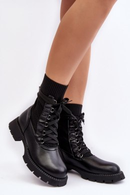Botki Model Gentiana 8573A Black - Step in style Step in style