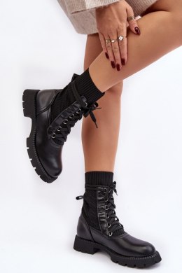 Botki Model Gentiana 8573A Black - Step in style Step in style