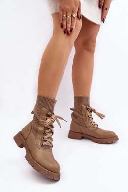 Botki Model Gentiana 8573A Brown - Step in style Step in style