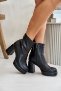 Botki Model Goe OO2N4166-W2 Black - Step in style Step in style Botki Model Goe OO2N4166-W2 Black - Step in style Step in style