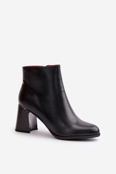 Botki Model Milisea JC108 Black - Step in style Step in style Botki Model Milisea JC108 Black - Step in style Step in style