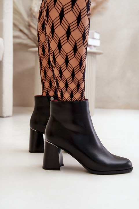 Botki Model Milisea JC108 Black - Step in style Step in style Botki Model Milisea JC108 Black - Step in style Step in style