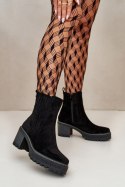 Botki Model Nevitas KE218 Black - Step in style Step in style