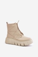 Botki Model Zazoo 60472 Beige - Step in style Step in style Botki Model Zazoo 60472 Beige - Step in style Step in style