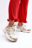 Buty Sportowe Model Ahmani NB633P White/Gold - Step in style Step in style Buty Sportowe Model Ahmani NB633P White/Gold - Step in style Step in style