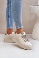 Buty Sportowe Model Fonetha NB751 Beige - Step in style Step in style Buty Sportowe Model Fonetha NB751 Beige - Step in style Step in style