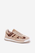 Buty Sportowe Model Galabis BL579P Beige/Brown - Step in style Step in style Buty Sportowe Model Galabis BL579P Beige/Brown - Step in style Step in style