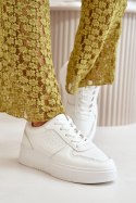 Buty Sportowe Model Mistra MS3107 White/Silver - Step in style Step in style Buty Sportowe Model Mistra MS3107 White/Silver - Step in style Step in style