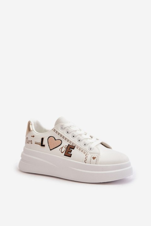 Buty Sportowe Model Orlian A88-201 White - Step in style Step in style Buty Sportowe Model Orlian A88-201 White - Step in style Step in style