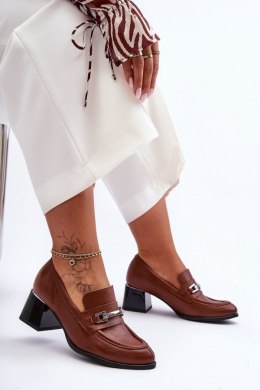 Czółenka Model Damira 20111 Brown - Step in style Step in style