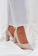 Czółenka Model Kilanne AI08 Beige - Step in style Step in style Czółenka Model Kilanne AI08 Beige - Step in style Step in style