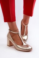 Czółenka Model Raniyah 834283 Gold - Step in style Step in style Czółenka Model Raniyah 834283 Gold - Step in style Step in style