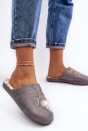 Kapcie Model Geraja MD6003 Grey - Step in style Step in style Kapcie Model Geraja MD6003 Grey - Step in style Step in style
