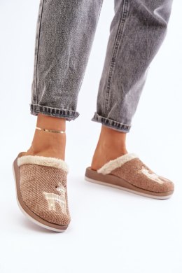 Kapcie Model Inblu CT000034 Beige - Step in style Step in style