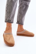 Kapcie Model Inblu FX000021 Camel - Step in style Step in style Kapcie Model Inblu FX000021 Camel - Step in style Step in style