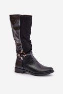 Kozaki Model Leatharia ASA62-112 Black - Step in style Step in style Kozaki Model Leatharia ASA62-112 Black - Step in style Step in style