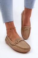 Mokasyny Model Kaydance VG251 Brown - Step in style Step in style Mokasyny Model Kaydance VG251 Brown - Step in style Step in style