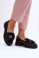 Mokasyny Model Laura Messi 2786/600-300 Black - Step in style Step in style Mokasyny Model Laura Messi 2786/600-300 Black - Step in style Step in style