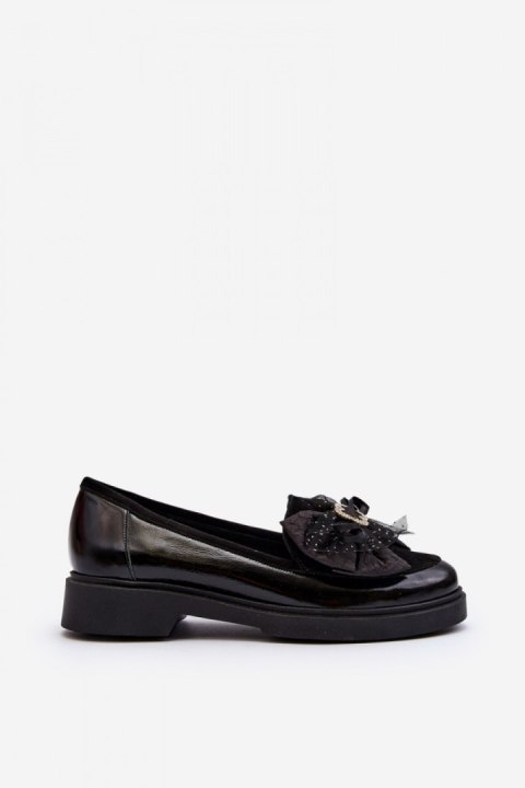 Mokasyny Model Laura Messi 2786/600-300 Black - Step in style Step in style Mokasyny Model Laura Messi 2786/600-300 Black - Step in style Step in style