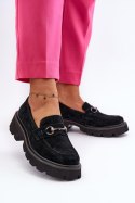 Mokasyny Model Neloria 7888 Black - Step in style Step in style Mokasyny Model Neloria 7888 Black - Step in style Step in style
