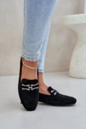 Mokasyny Model Pillitha ASA268-4 Black - Step in style Step in style Mokasyny Model Pillitha ASA268-4 Black - Step in style Step in style