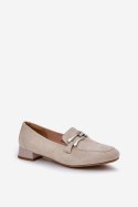 Mokasyny Model Pillitha ASA268-4 Light Beige - Step in style Step in style Mokasyny Model Pillitha ASA268-4 Light Beige - Step in style Step in style