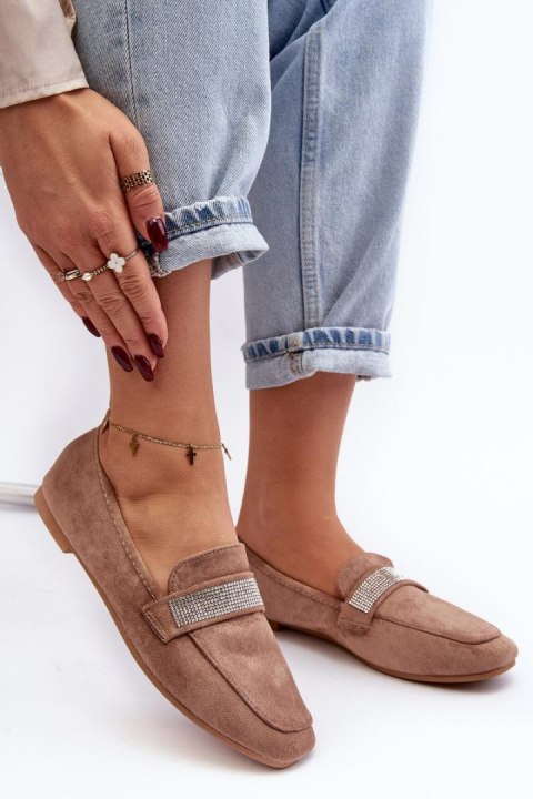 Mokasyny Model Ralrika YD6-52 Light Brown - Step in style Step in style Mokasyny Model Ralrika YD6-52 Light Brown - Step in style Step in style