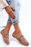 Mokasyny Model Ralrika YD6-52 Light Brown - Step in style Step in style Mokasyny Model Ralrika YD6-52 Light Brown - Step in style Step in style
