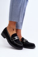 Mokasyny Model S.Barski HY3350A Black - Step in style Step in style Mokasyny Model S.Barski HY3350A Black - Step in style Step in style