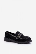 Mokasyny Model S.Barski HY3350A Black - Step in style Step in style Mokasyny Model S.Barski HY3350A Black - Step in style Step in style