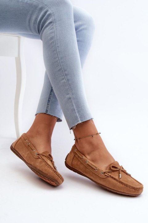 Mokasyny Model Si Passione FT246 Camel - Step in style Step in style Mokasyny Model Si Passione FT246 Camel - Step in style Step in style