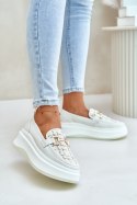 Mokasyny Model Vinceza 89105 Light Beige - Step in style Step in style Mokasyny Model Vinceza 89105 Light Beige - Step in style Step in style