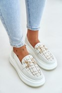 Mokasyny Model Vinceza 89105 Light Beige - Step in style Step in style Mokasyny Model Vinceza 89105 Light Beige - Step in style Step in style