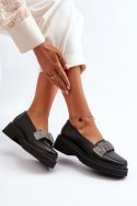 Mokasyny Model Zazoo 3419 Black Skóra - Step in style Step in style Mokasyny Model Zazoo 3419 Black Skóra - Step in style Step in style