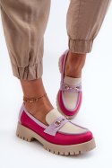 Mokasyny Model Zazoo 3475 Beige - Step in style Step in style Mokasyny Model Zazoo 3475 Beige - Step in style Step in style