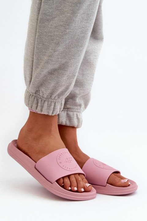Sandał Klapki Model 4FMM00FFLIF045-56S Pink - Step in style Step in style Sandał Klapki Model 4FMM00FFLIF045-56S Pink - Step in style Step in style
