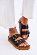 Sandał Klapki Model Big Star LL274477 Black - Step in style Step in style Sandał Klapki Model Big Star LL274477 Black - Step in style Step in style